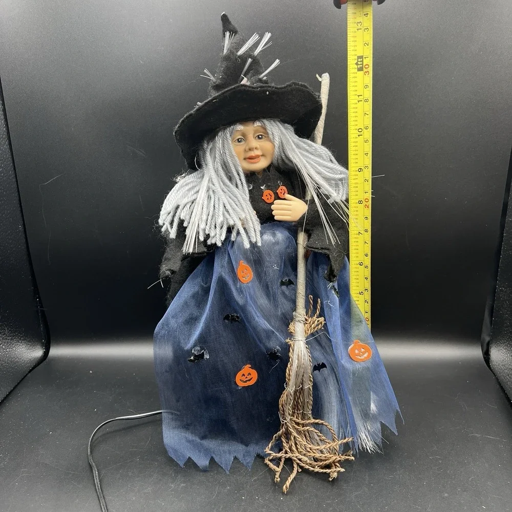 Vintage Foremost Halloween Fiber Optic Witch Decoration‎ 14
